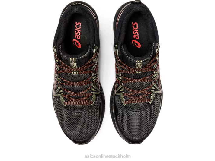 Asics gel-venture 8 mt män D6D0726 svart/körsbärstomat