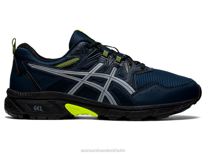 Asics gel-venture 8 syl män D6D01628 fransk blå/säkerhetsgul
