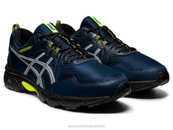 Asics gel-venture 8 syl män D6D01628 fransk blå/säkerhetsgul