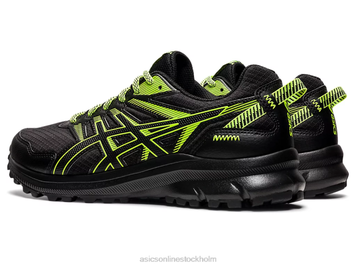 Asics spårscout 2 män D6D01535 svart/farlig grön