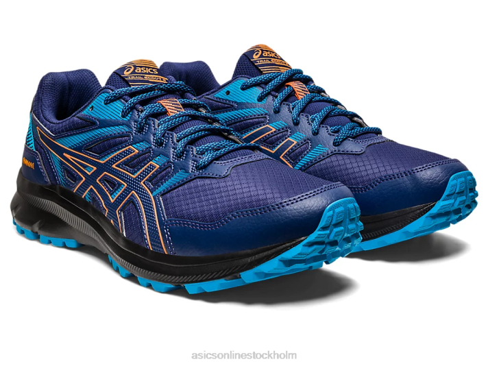 Asics spårscout 2 män D6D0385 indigoblå/öblå