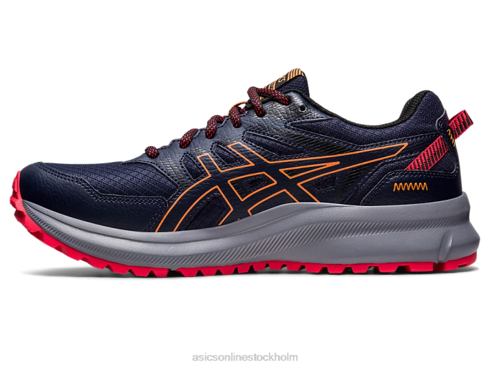 Asics spårscout 2 män D6D0427 midnatt/sol persika