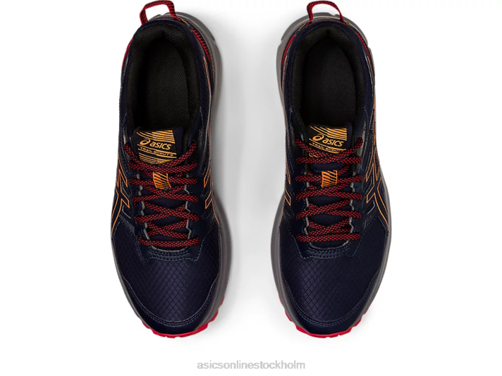 Asics spårscout 2 män D6D0427 midnatt/sol persika