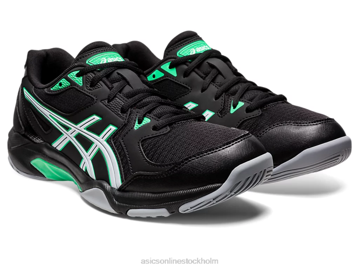Asics gel-rocket 10 män D6D01150 svart/ny blad