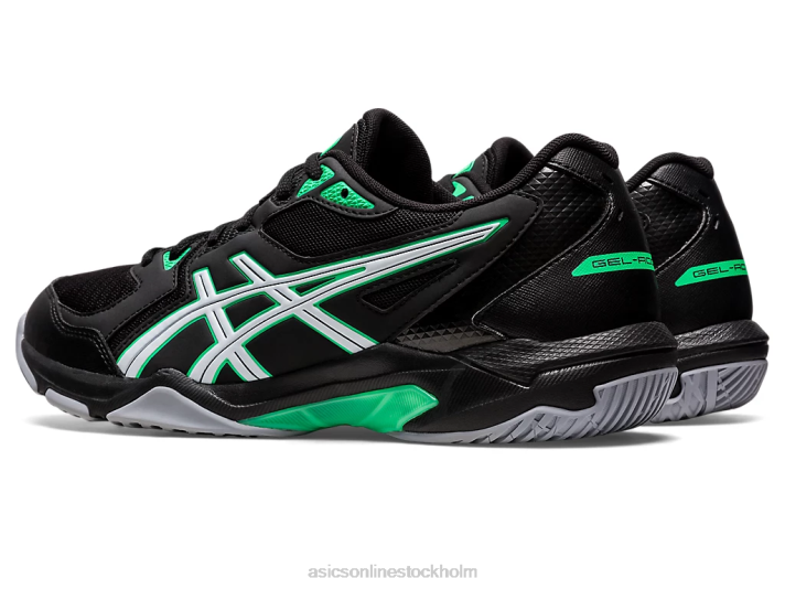 Asics gel-rocket 10 män D6D01150 svart/ny blad