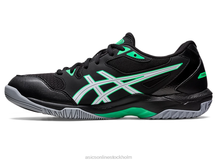 Asics gel-rocket 10 män D6D01150 svart/ny blad