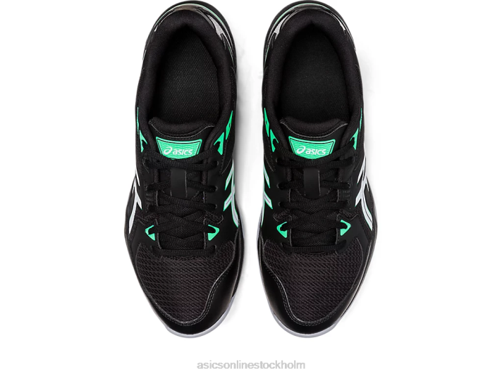 Asics gel-rocket 10 män D6D01150 svart/ny blad