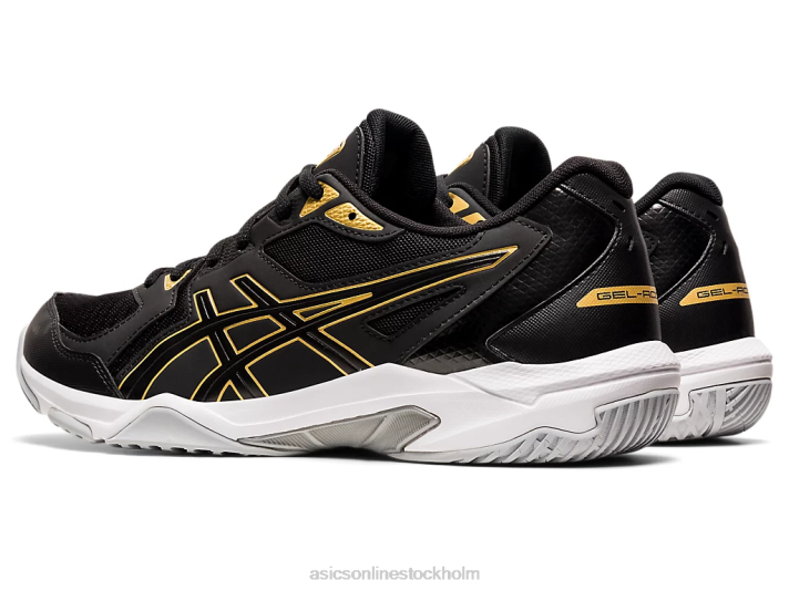 Asics gel-rocket 10 män D6D01888 svart/rent guld