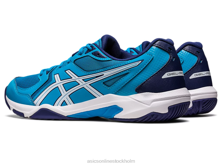 Asics gel-rocket 10 män D6D0461 ö blå/vit