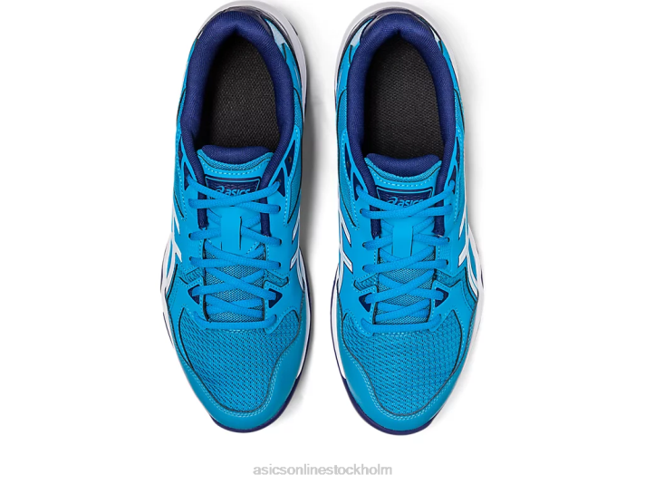 Asics gel-rocket 10 män D6D0461 ö blå/vit