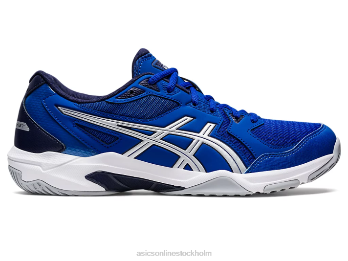 Asics gel-rocket 10 män D6D0897 blå/rent silver