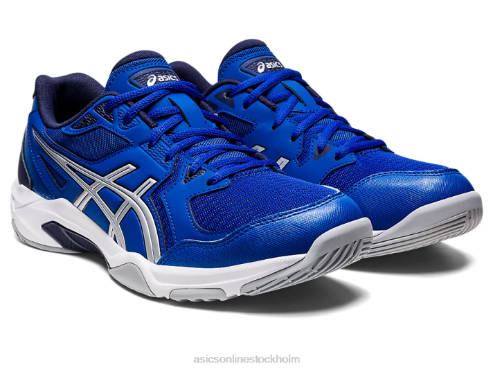 Asics gel-rocket 10 män D6D0897 blå/rent silver