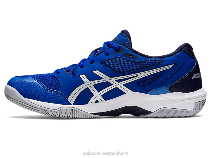 Asics gel-rocket 10 män D6D0897 blå/rent silver