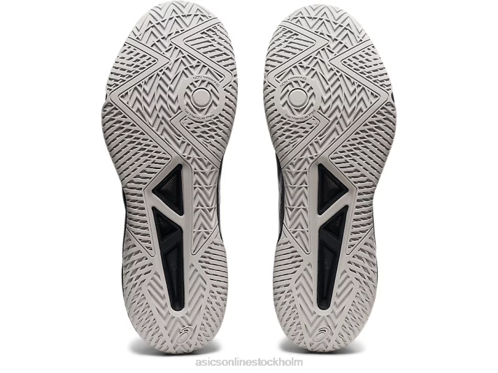 Asics gel-taktik män D6D01593 svart/rent silver