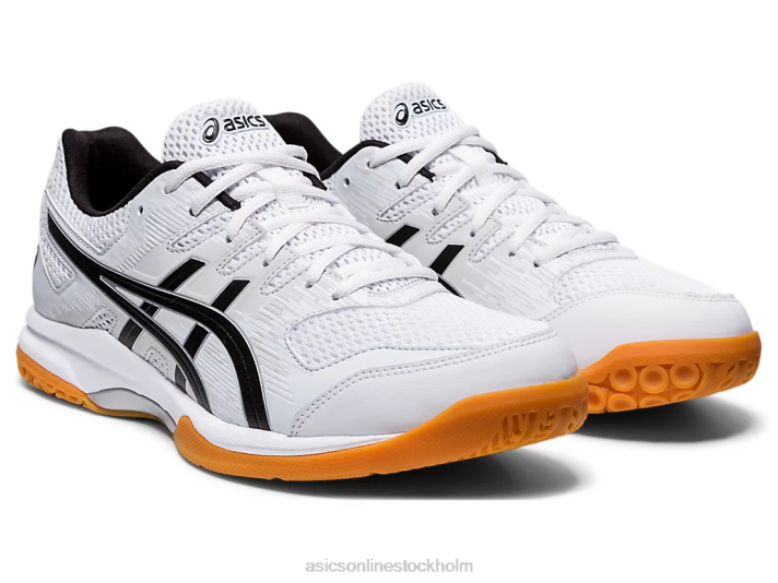 Asics gel-ytterligare män D6D02016 vit svart