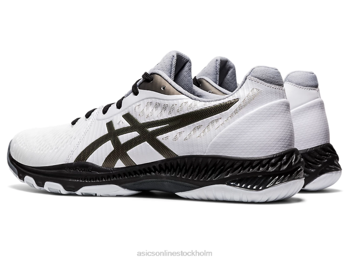 Asics netburner ballistic ff 2 män D6D01872 vit/gunmetall