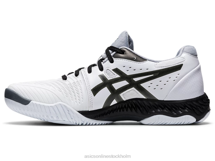 Asics netburner ballistic ff 2 män D6D01872 vit/gunmetall