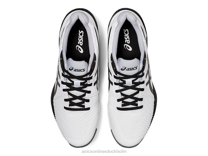 Asics netburner ballistic ff 2 män D6D01872 vit/gunmetall