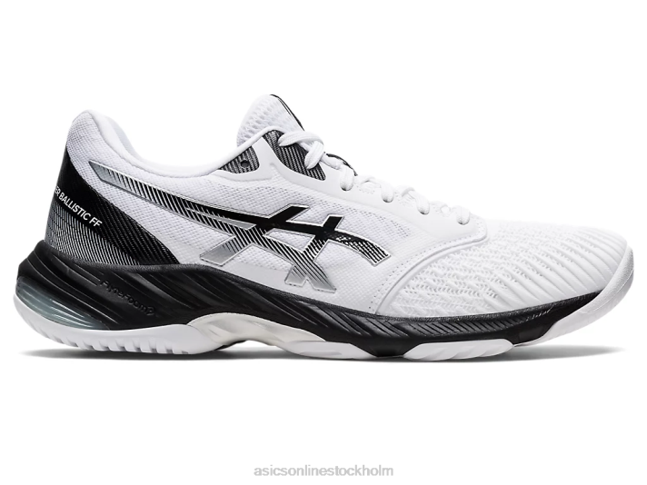 Asics netburner ballistic ff 3 män D6D01159 vit svart