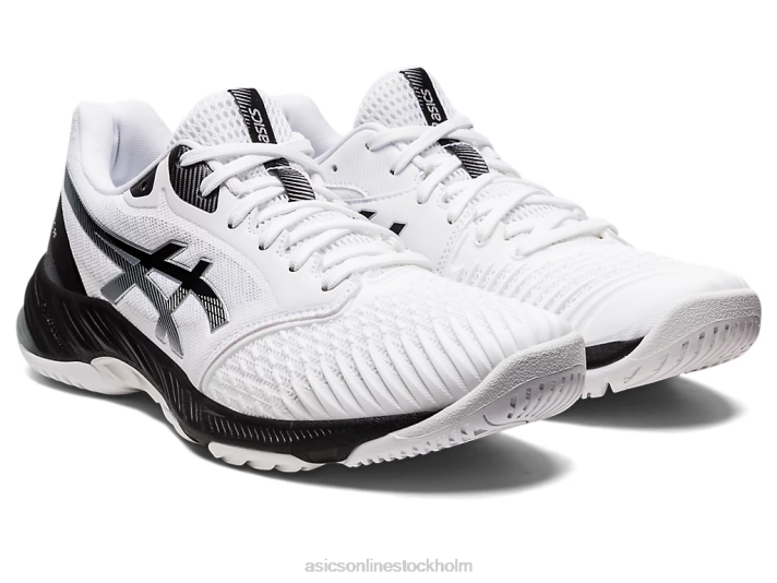 Asics netburner ballistic ff 3 män D6D01159 vit svart