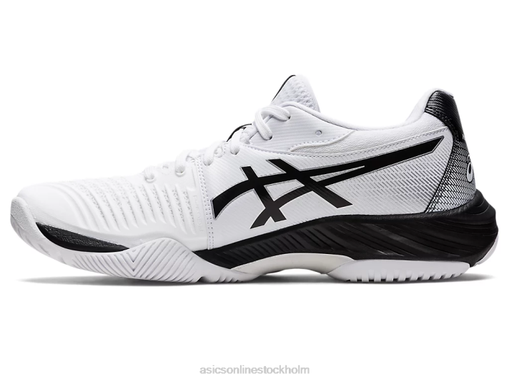 Asics netburner ballistic ff 3 män D6D01159 vit svart