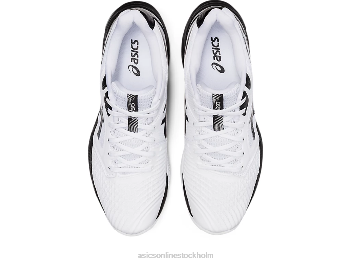 Asics netburner ballistic ff 3 män D6D01159 vit svart
