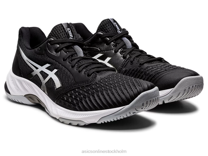 Asics netburner ballistic ff 3 män D6D01162 svart vit