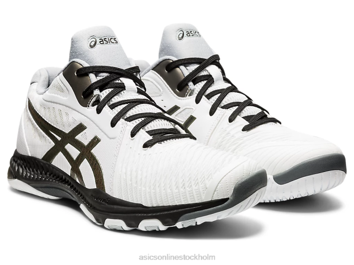 Asics netburner ballistic ff mt 2 män D6D02066 vit/gunmetall
