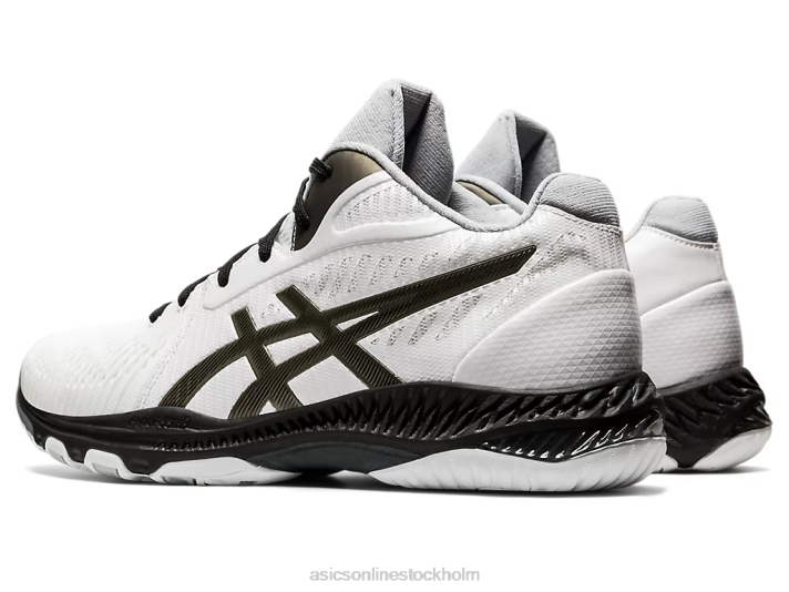 Asics netburner ballistic ff mt 2 män D6D02066 vit/gunmetall