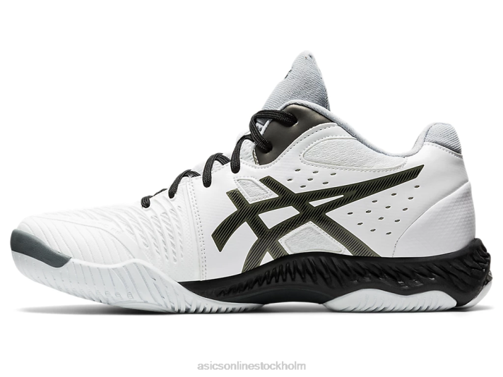 Asics netburner ballistic ff mt 2 män D6D02066 vit/gunmetall