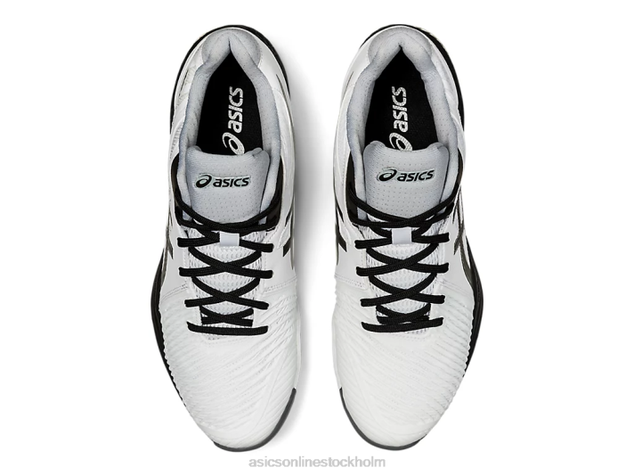 Asics netburner ballistic ff mt 2 män D6D02066 vit/gunmetall