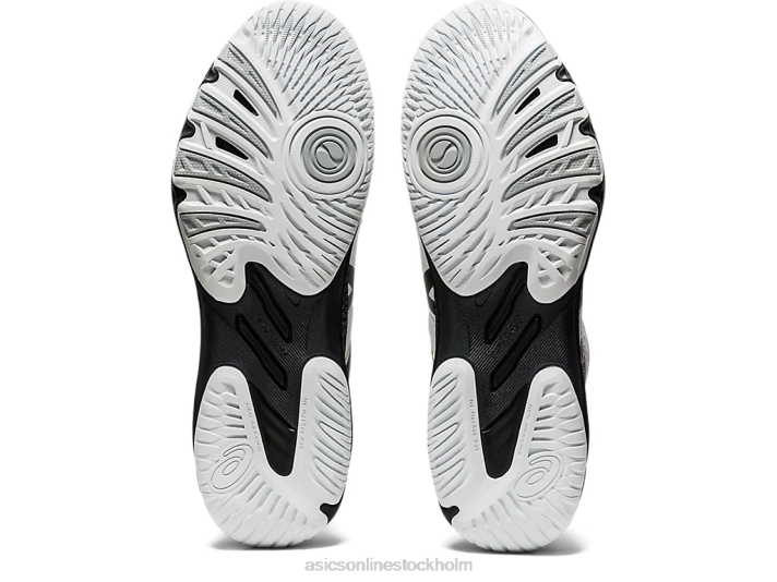 Asics netburner ballistic ff mt 2 män D6D02066 vit/gunmetall