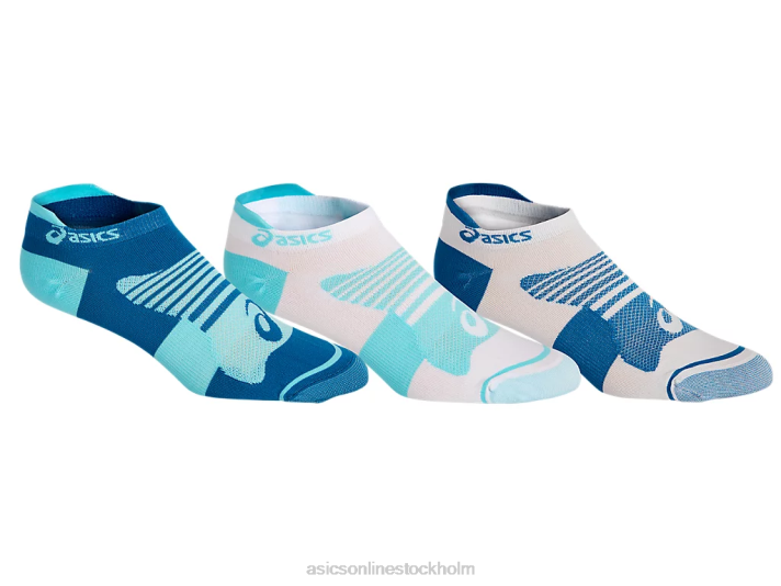 Asics quick lyte plus 3pk kvinnor D6D04182 ismynta/djup safirpop